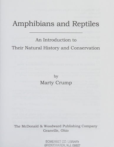 Amphibians and reptiles