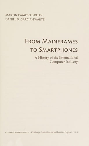 From mainframes to smartphones