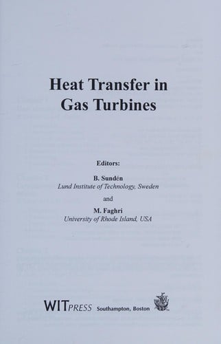 Heat transfer in gas turbine systems