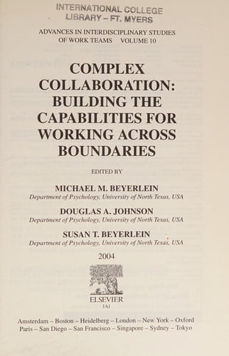 Complex collaboration