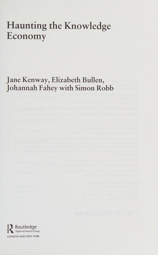 Haunting the knowledge economy