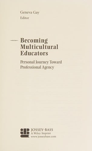 Becoming multicultural educators