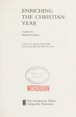 Enriching the Christian year