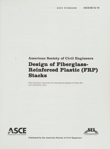 Design of fiberglass-reinforced plastic (FRP) stacks
