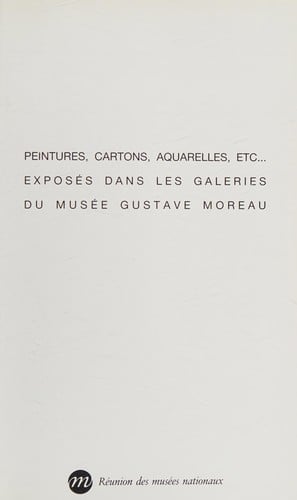 Peintures, cartons, aquarelles, etc., exposés dans les galeries du Musée Gustave Moreau