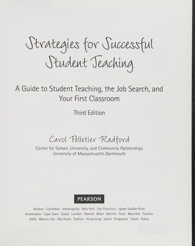 Strategies for successful student teaching