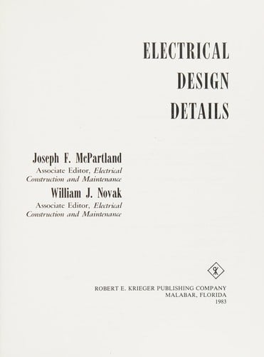 Electrical design details