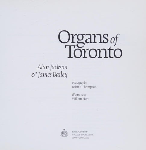 Organs of Toronto