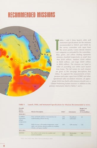Satellite observations to benefit science and society