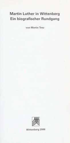 Martin Luther in Wittenberg