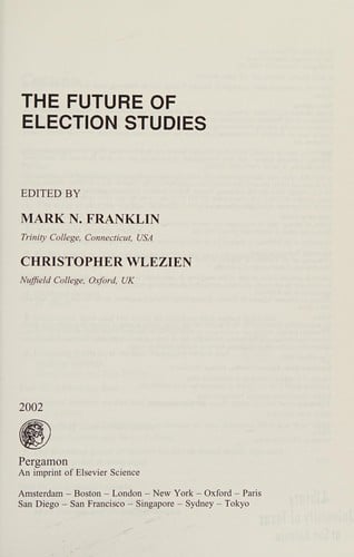 The future of election studies