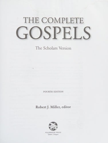 The complete Gospels