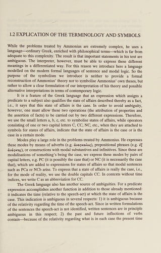 Ammonius and the seabattle