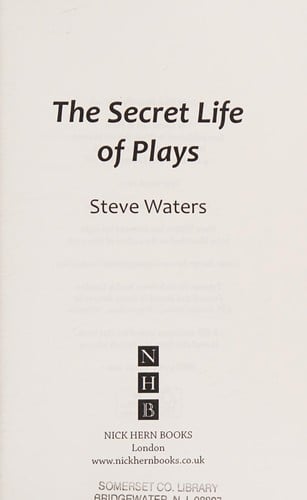 The secret life of plays
