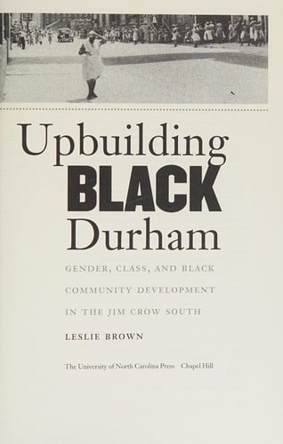 Upbuilding Black Durham