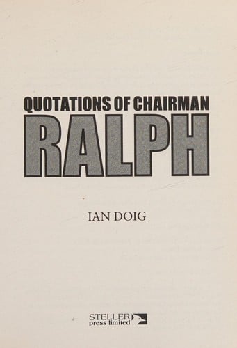 Quotations of Chairman Ralph
