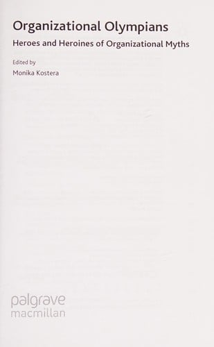 Organizational olympians