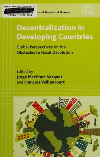 Decentralization in developing countries