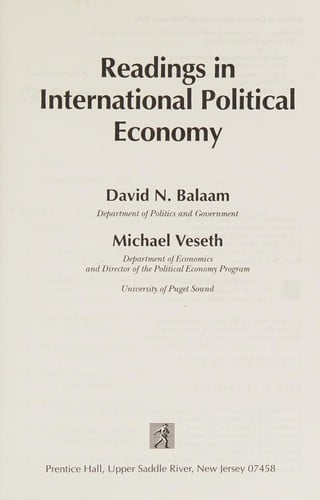 Readings in international political economy