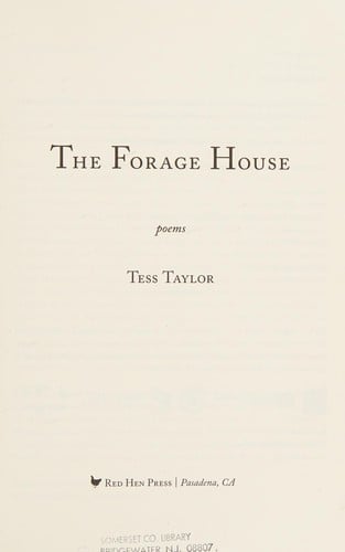 The forage house