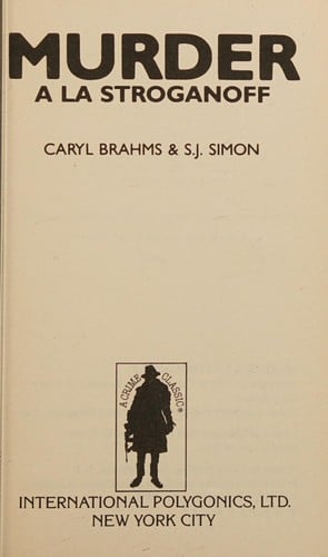 Murder a la stroganoff