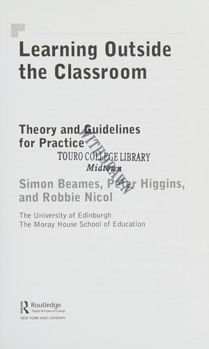 Learning outside the classroom