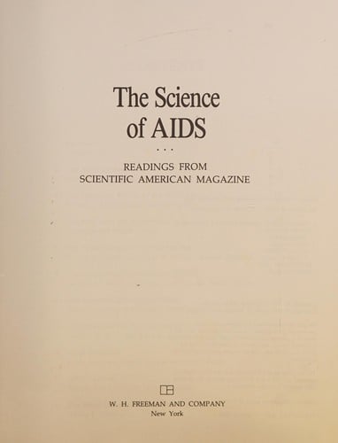 The Science of AIDS