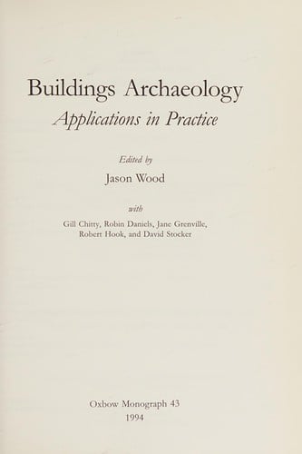 Buildings archaeology