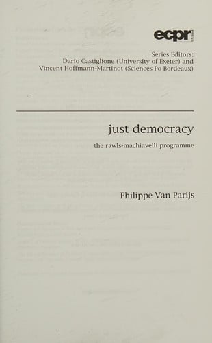 Just democracy