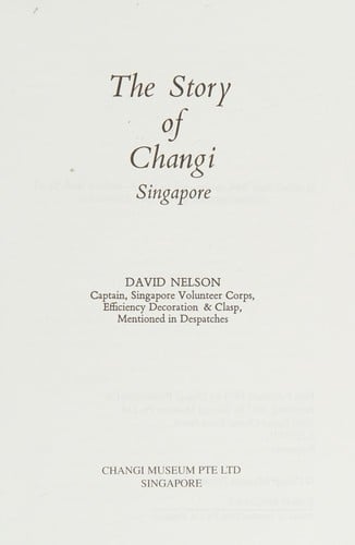 The story of Changi, Singapore