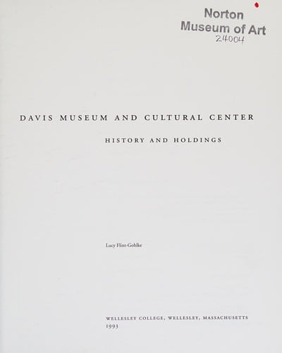 Davis Museum and Cultural Center