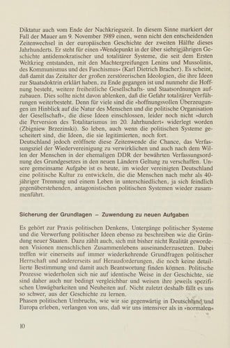 Politik und Gesellschaft in Deutschland