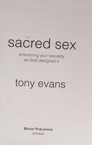 Sacred sex