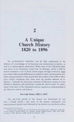 Deseret's sons of toil