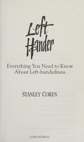 Left hander
