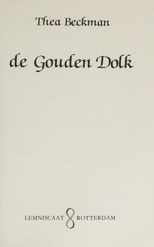 De gouden dolk