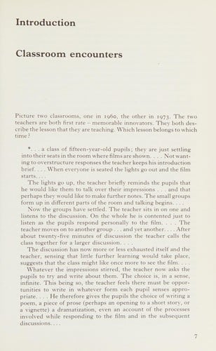 Classroom encounters