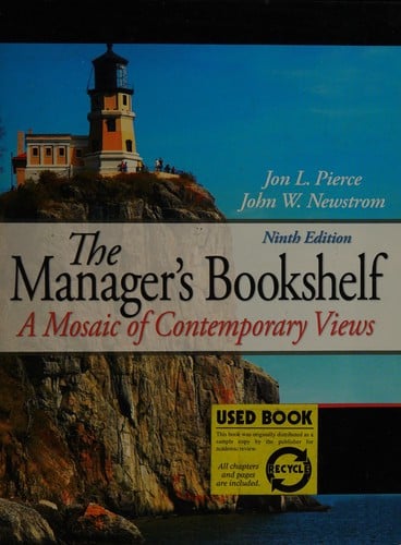 The manager's bookshelf