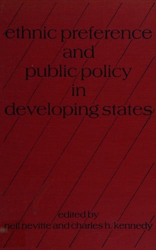 Ethnic preference and public policy in developing states