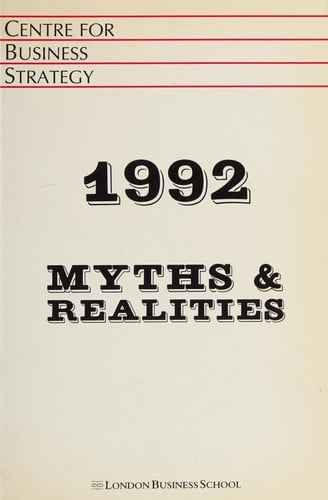 1992, myths and realities
