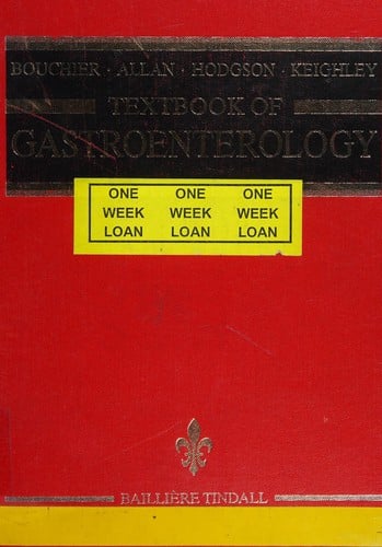 Textbook of gastroenterology