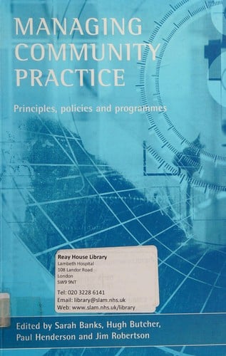 Managing community practice