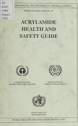Acrylamide health and safety guide