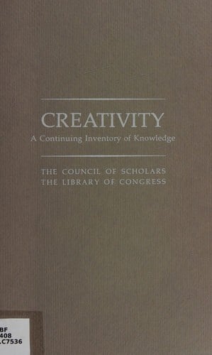 Creativity, a continuing inventory of knowledge