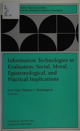 Information technologies in evaluation