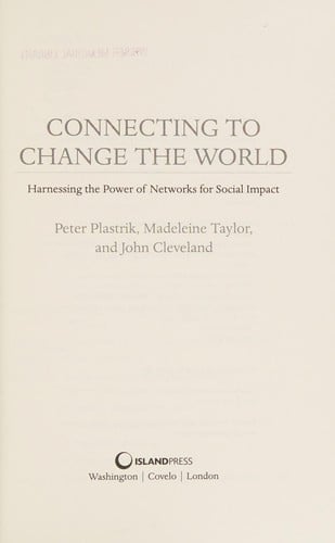 Connecting to change the world