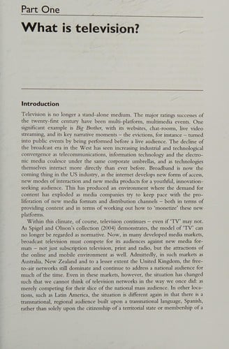 Television studies after TV