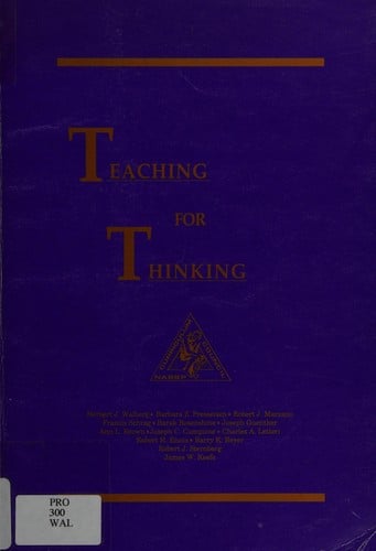 Teaching for thinking