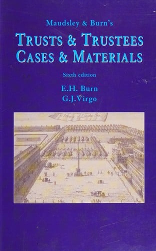 Maudsley and Burn's Trusts and trustees