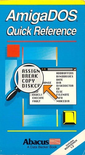 AmigaDOS quick reference